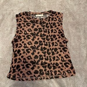 Cloud Ten cropped tanktop, size L